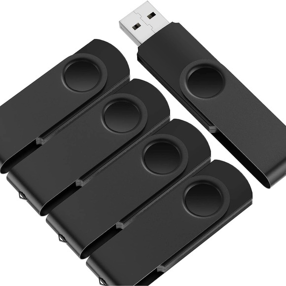 Kepmem 16GB USB Flash Thumb Drives 5 Pack Portable USB 2.0 Memory Sticks - Picture 1 of 7